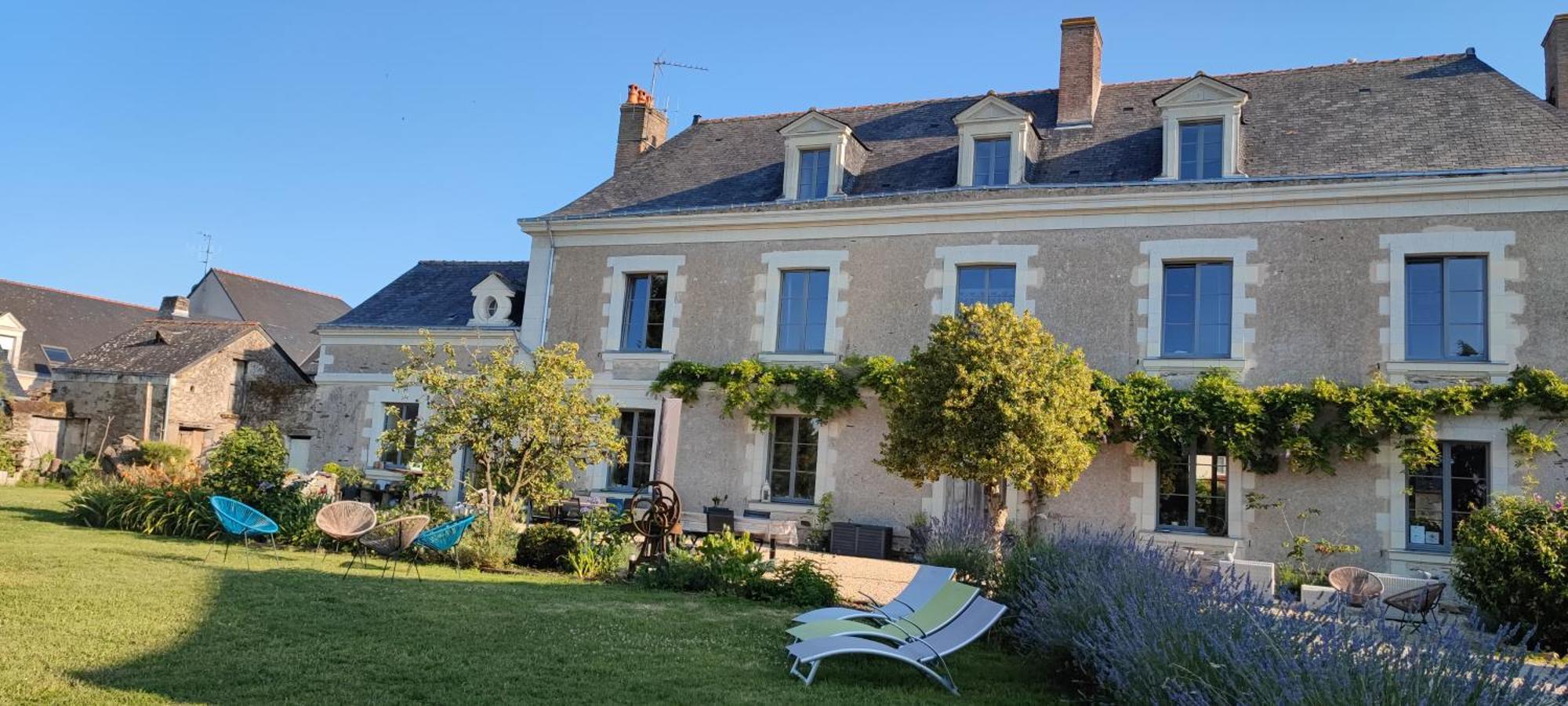 La Demeure De L'Aubance Bed and Breakfast Saint-Mélaine-sur-Aubance Buitenkant foto